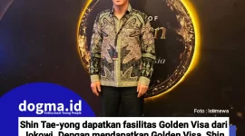 Pelatih Timnas Shin Tae-yong menghadiri peluncuran Golden Visa yang diberikan oleh Presiden Joko Widodo di Ritz Carlton, Jakarta Selatan, Kamis (25/7/2024) pagi WIB. 